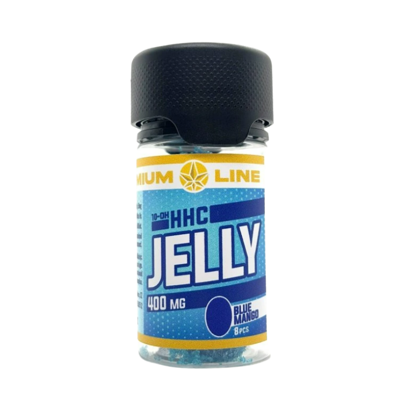 Gummies 10-OH-HHC 400mg Jelly x8 (50mg/gummy) – CZECHCBD