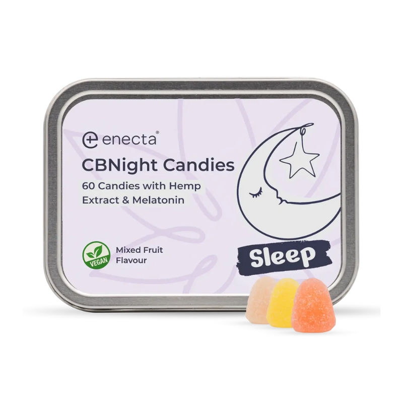 Gummies CBD + CBN + Melatonine "Sleep" Mixed Fruit x30 - Enecta