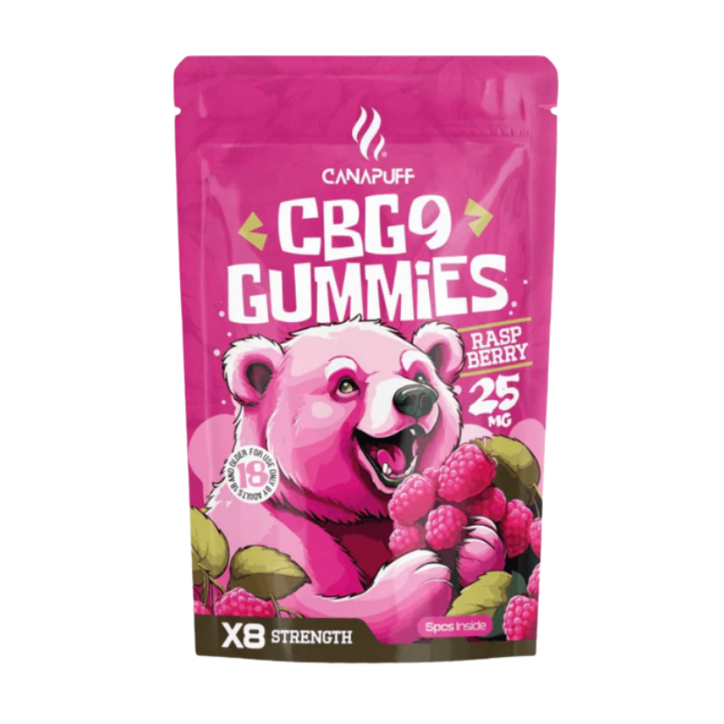 Gummies CBG9 25mg x5 (5mg/gummy) – Canapuff