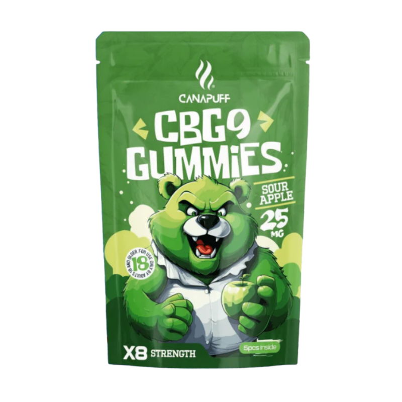 Gummies CBG9 25mg x5 (5mg/gummy) – Canapuff