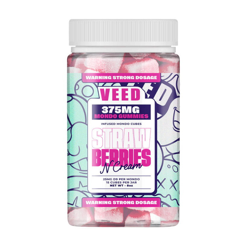 Gummies THC delta 9 375mg x15 (25mg/gummy) - VEED