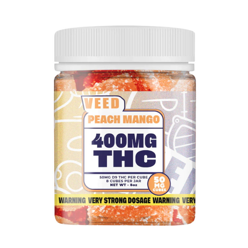 Gummies THC Delta 9 400mg x8 (50mg/gummy) - VEED