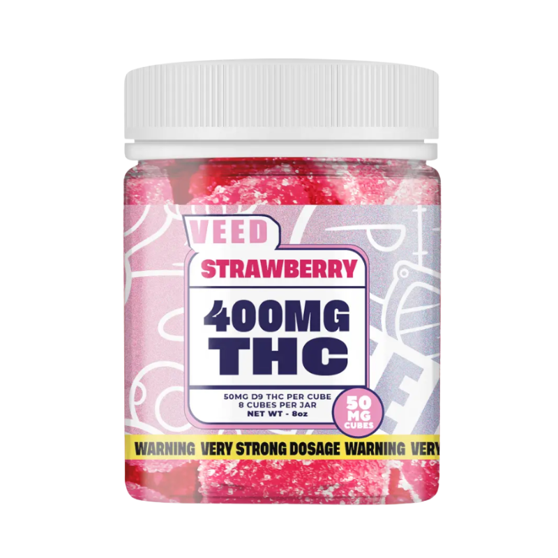 Gummies THC Delta 9 400mg x8 (50mg/gummy) - VEED