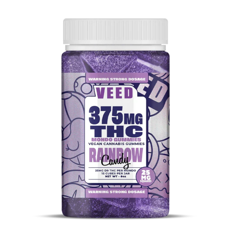 Gummies THC delta 9 375mg x15 (25mg/gummy) - VEED