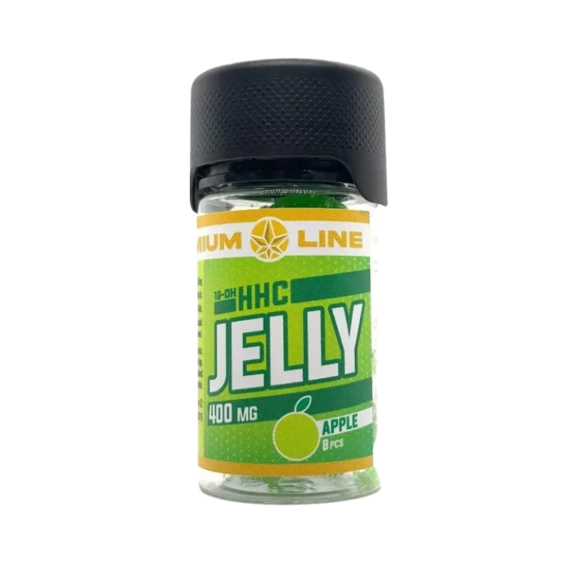 Gummies 10-OH-HHC 400mg Jelly x8 (50mg/gummy) – CZECHCBD