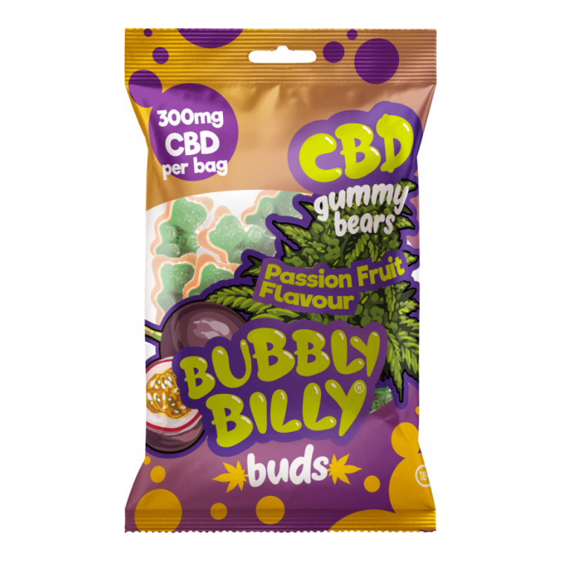 Gummies CBD 300mg Bears x10 - Bubbly Billy Buds