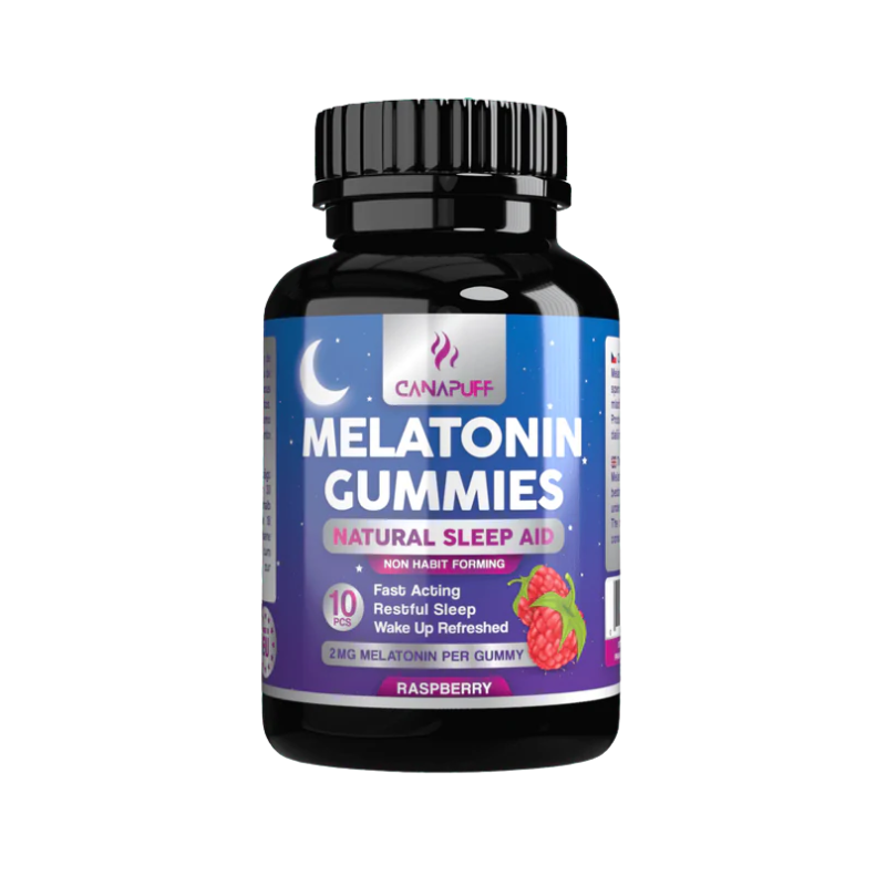 Gummies mélatonine 20mg "Framboise" x10 – Canapuff