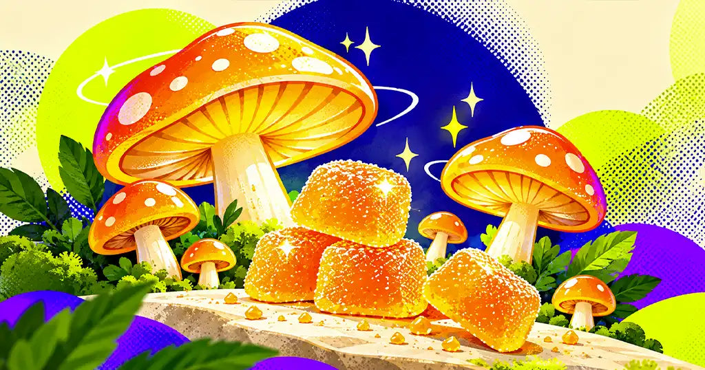 Bonbons aux champignons : trois produits très différents sous le même mot