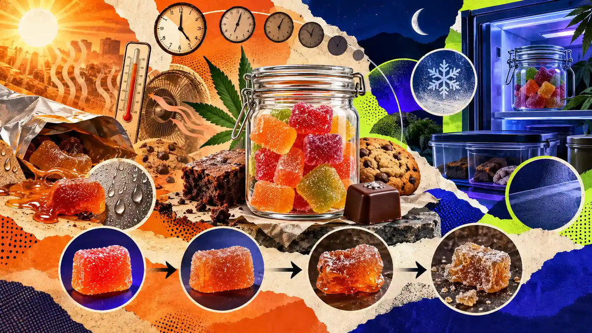 Conserver ses edibles : ce qui les dégrade, et à quelle vitesse Image