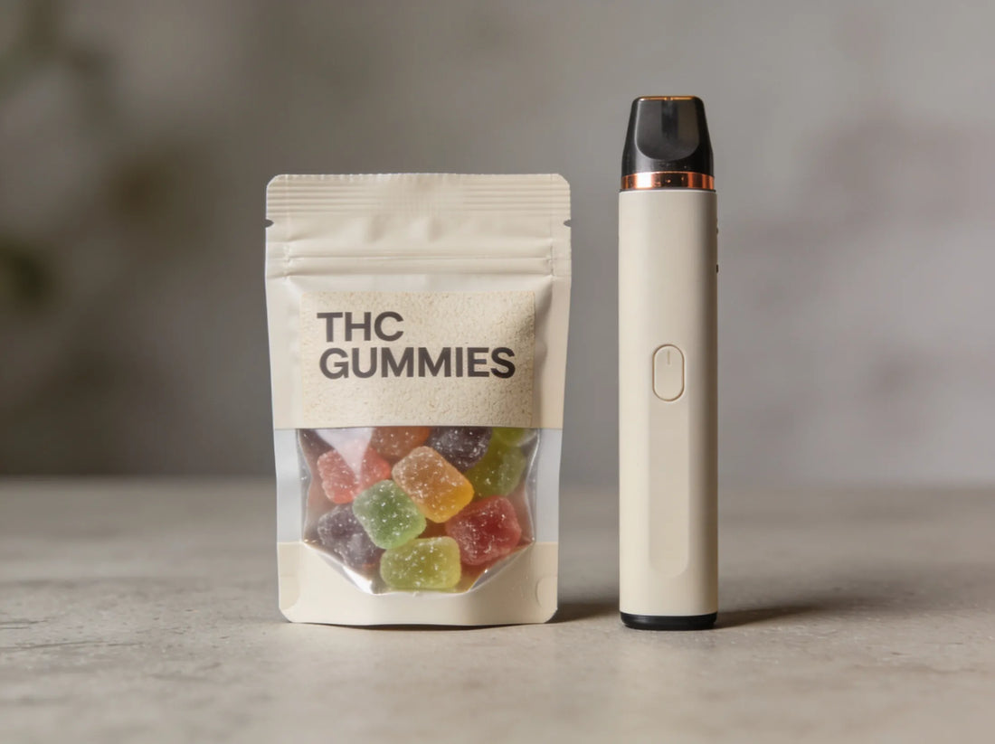 Gummies THC vs puff THC : différences, effets et lequel choisir