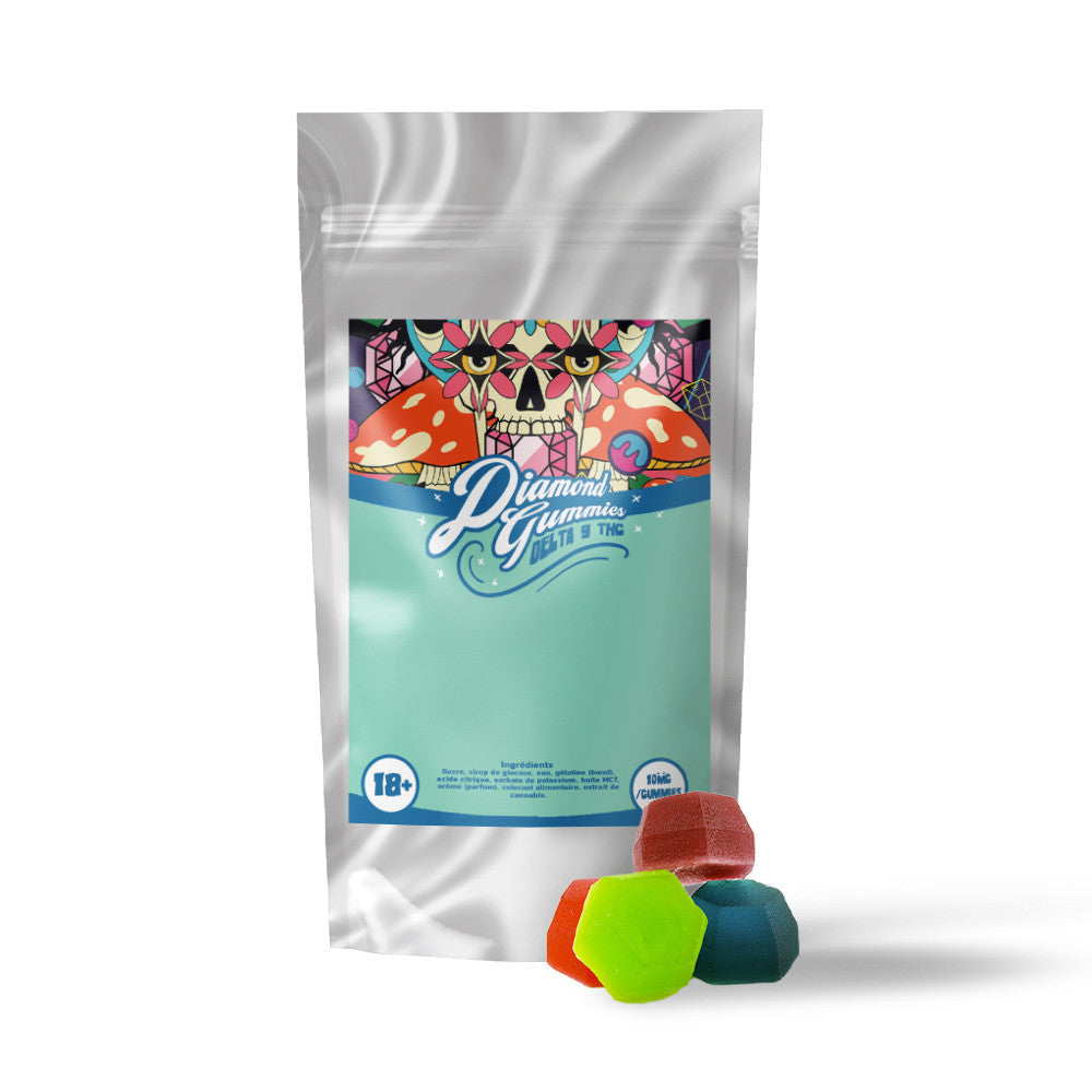 Gummies Mix Diamonds 10mg THC