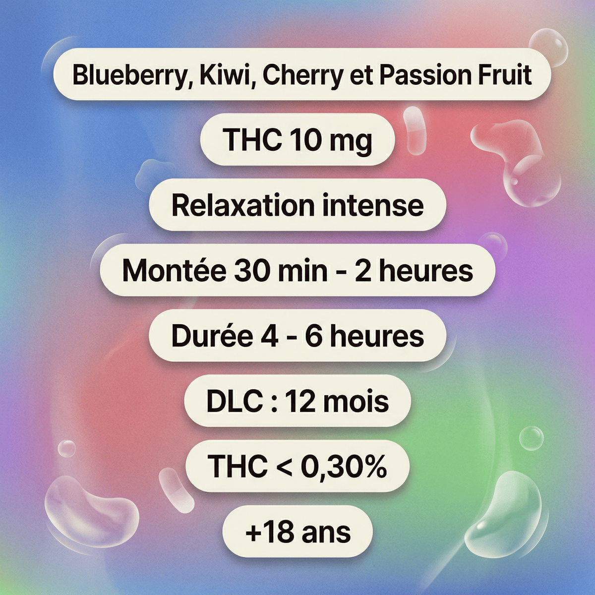 Gummies Mix Diamonds 10mg THC