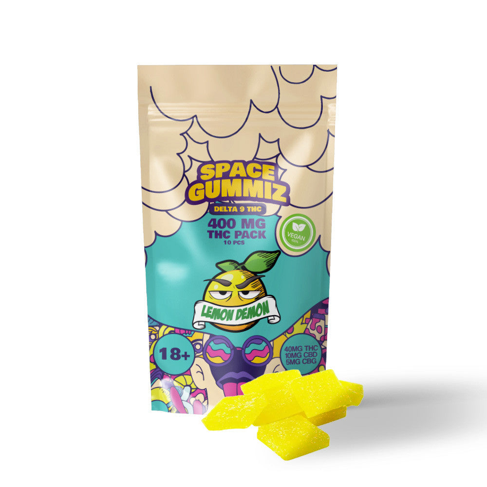 Gummies 400 mg – Lemon Demon | Space Gummiz
