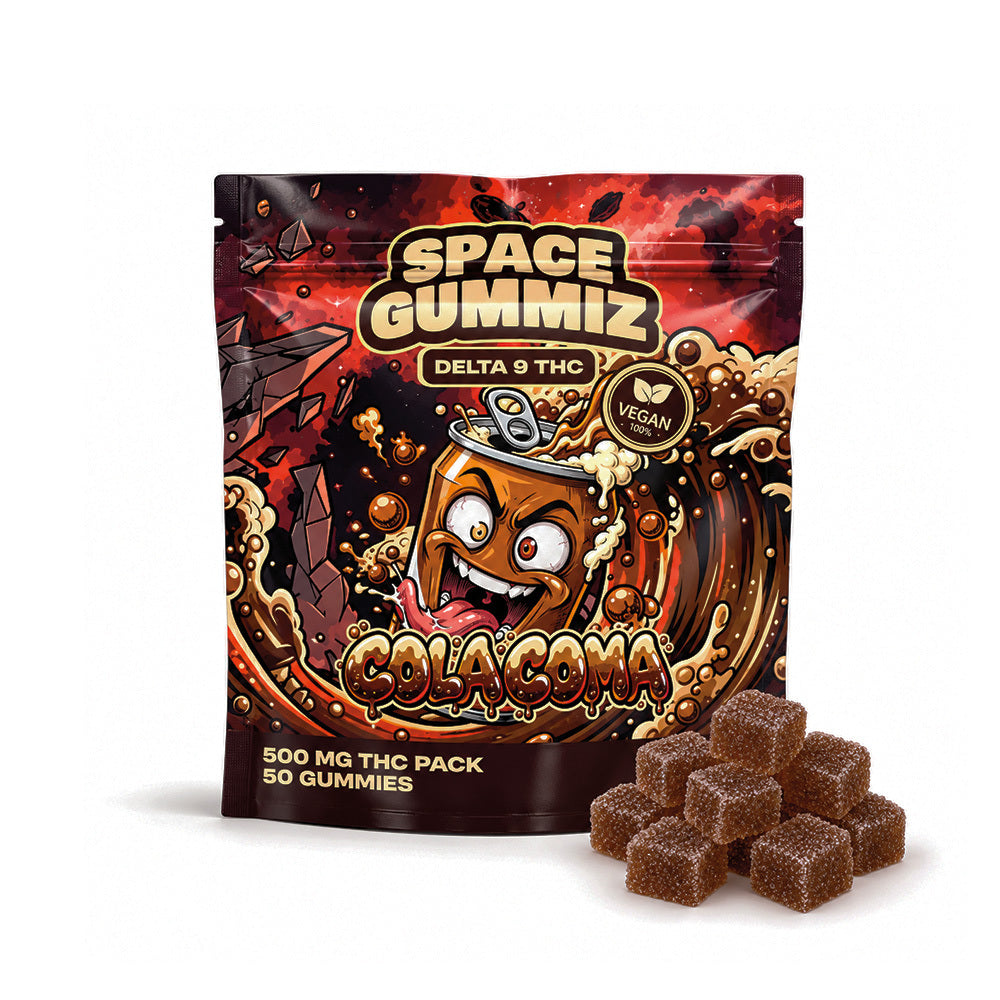Gummies Cola Coma 500 mg THC Space Gummiz