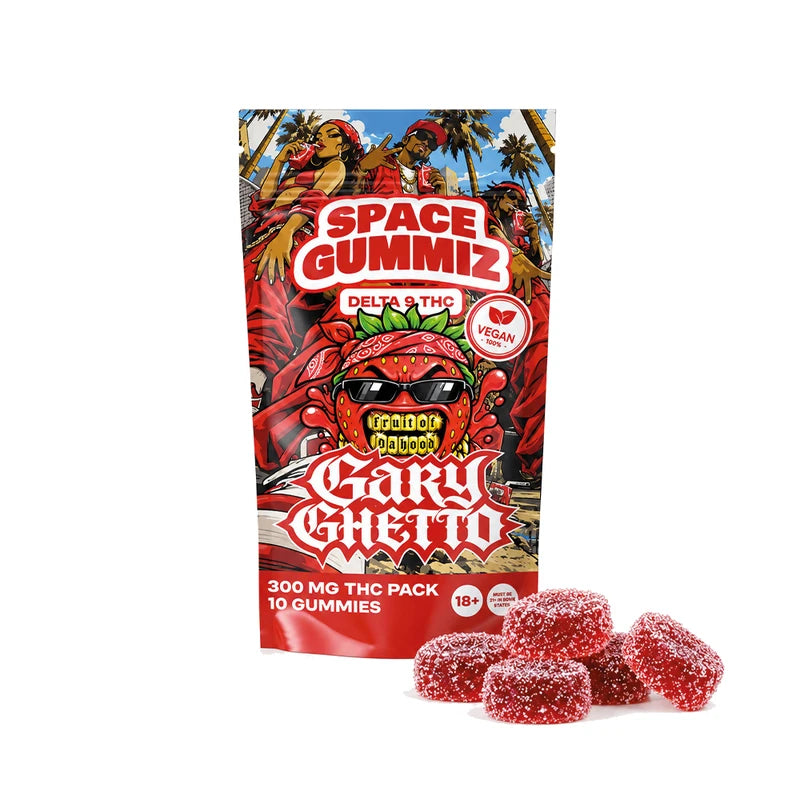 Gummies Gary Ghetto 300 mg THC Space Gummiz