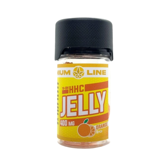 Gummies 10-OH-HHC 400mg Jelly x8 (50mg/gummy) – CZECHCBD