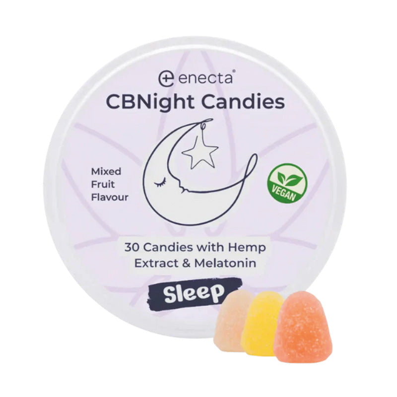 Gummies CBD + CBN + Melatonine "Sleep" Mixed Fruit x30 - Enecta
