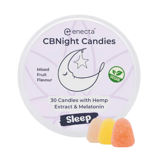 Gummies CBD + CBN + Melatonine "Sleep" Mixed Fruit x30 - Enecta