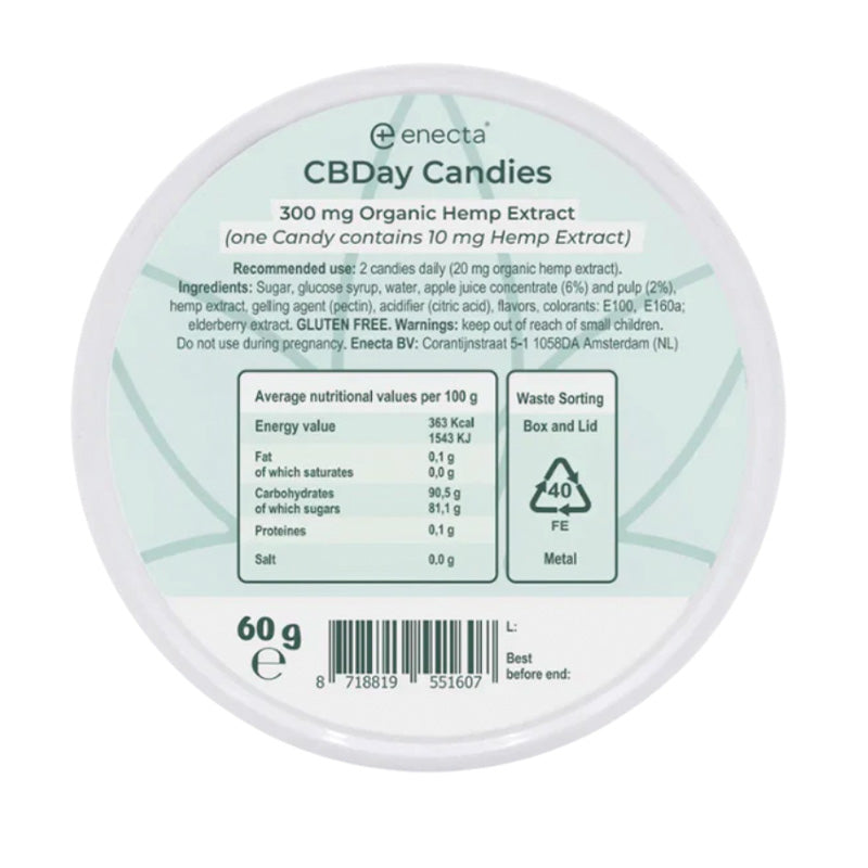 Gummies CBD "Calm" Mixed Fruit x60 - Enecta