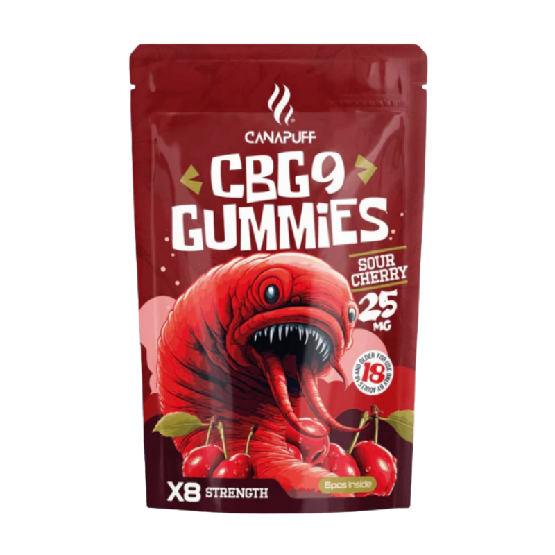 Gummies CBG9 25mg x5 (5mg/gummy) – Canapuff