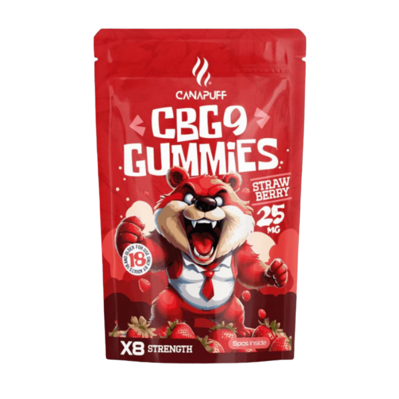 Gummies CBG9 25mg x5 (5mg/gummy) – Canapuff
