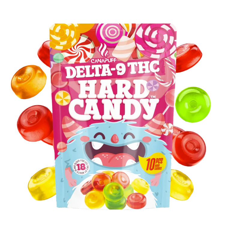 Gummies THC Delta 9 "Hard Candy" x5 (10mg/gummy) – Canapuff