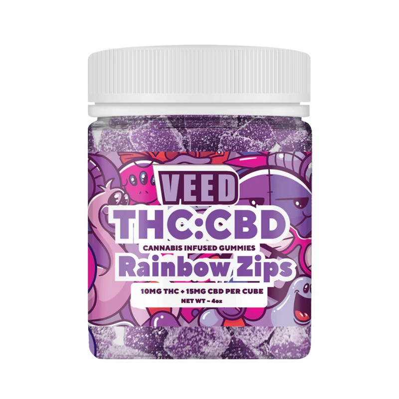 Gummies THC Delta 9 300mg + CBD 450mg x30 (10mg THC/gummy) - VEED﻿