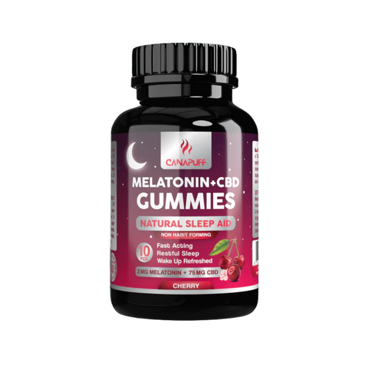 Gummies mélatonine 20mg + CBD 750mg "Cerise" x10 – Canapuff