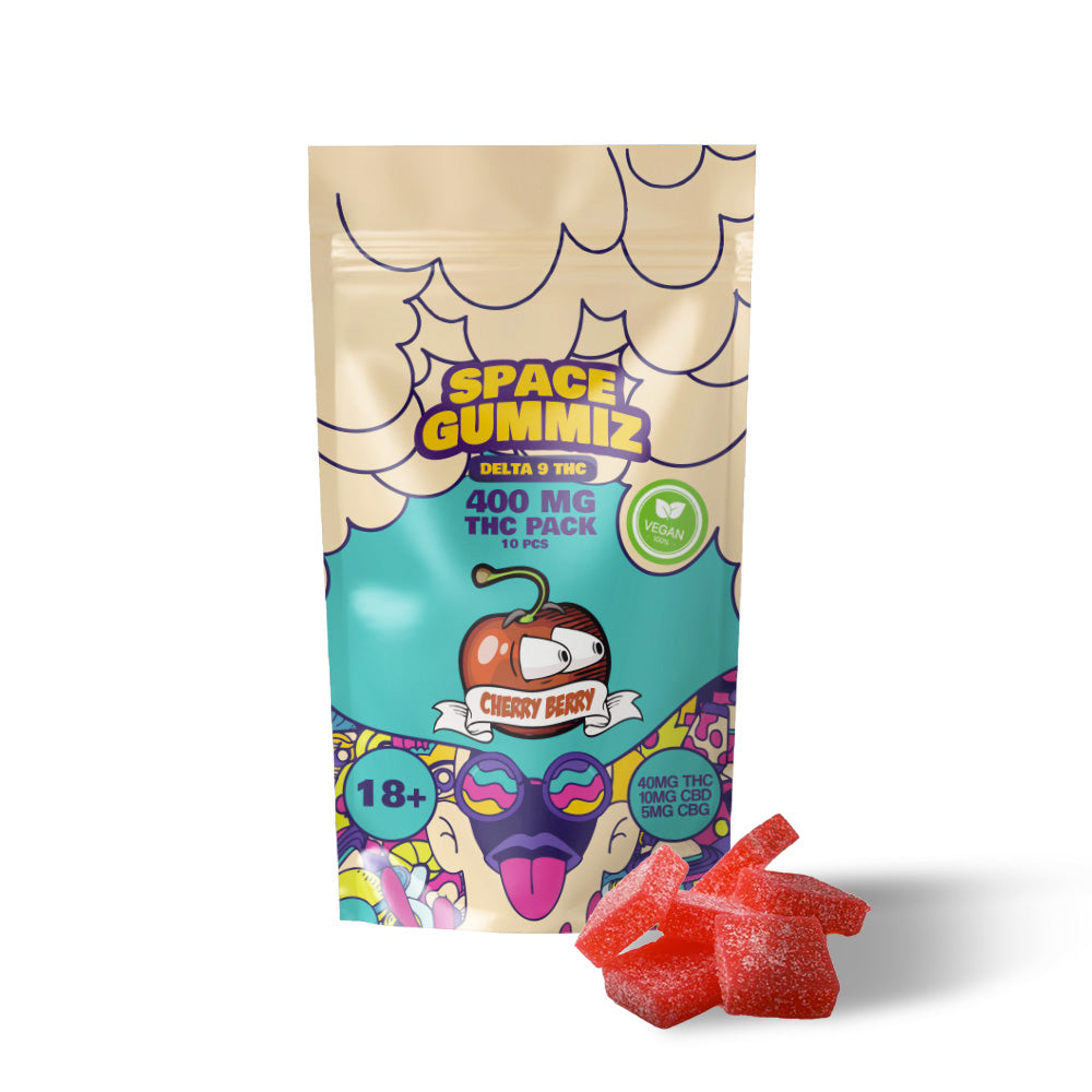 Gummies THC Delta 9 400MG x10 (40mg/gummy) – Space Gummiz