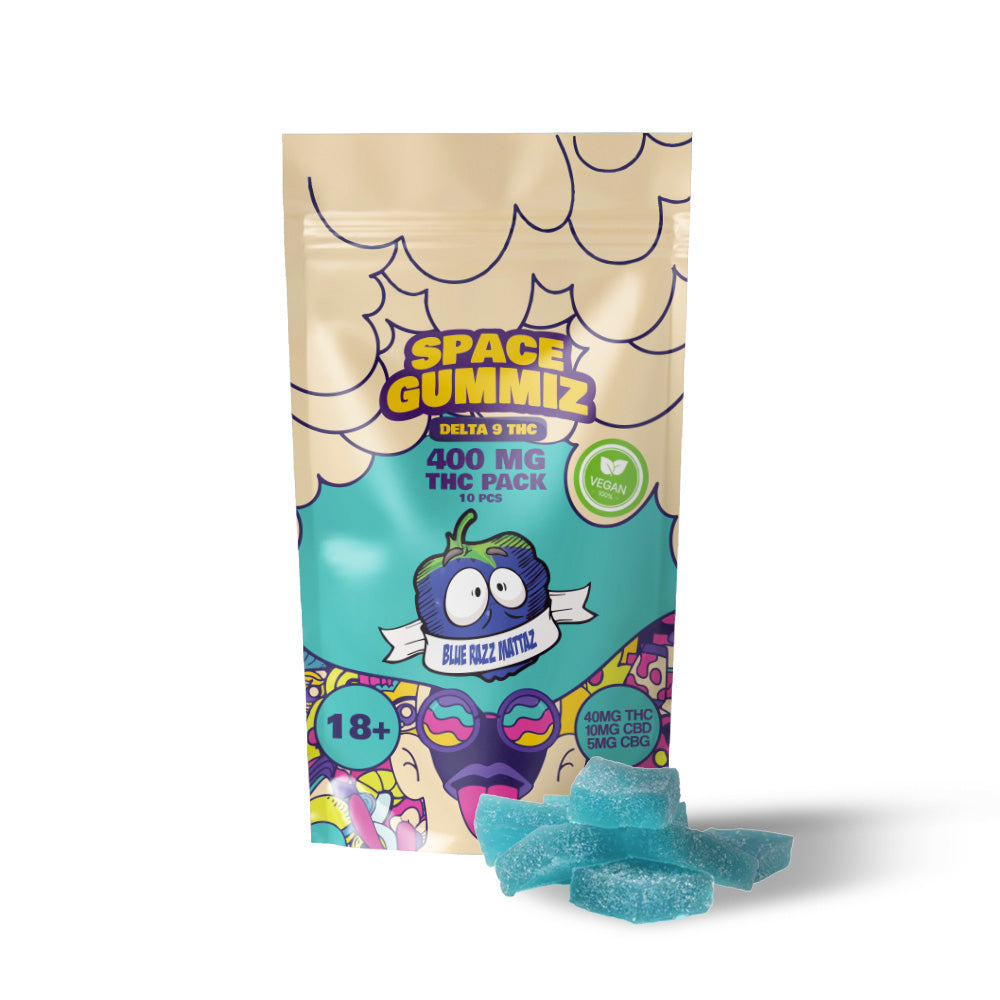 Gummies THC Delta 9 400MG x10 (40mg/gummy) – Space Gummiz