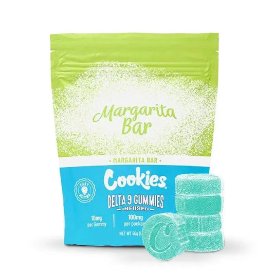 Gummies 100mg Margarita Bar - Cookies