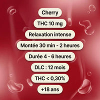 Gummies 10 mg Cherry - Diamonds