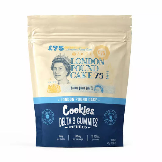Gummies 100mg - London Pound Cake - Cookies