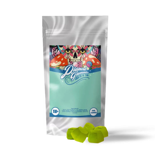 Gummies Kiwi Diamonds - 10mg