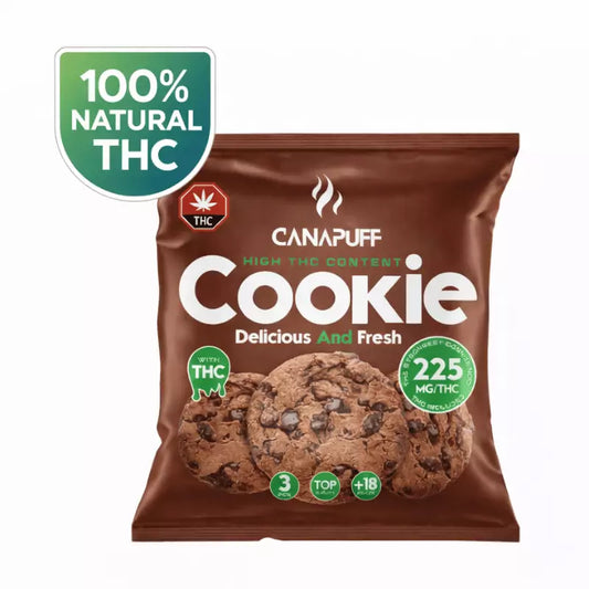 Cookie THC Delta 9 75mg Snappies - Canapuff